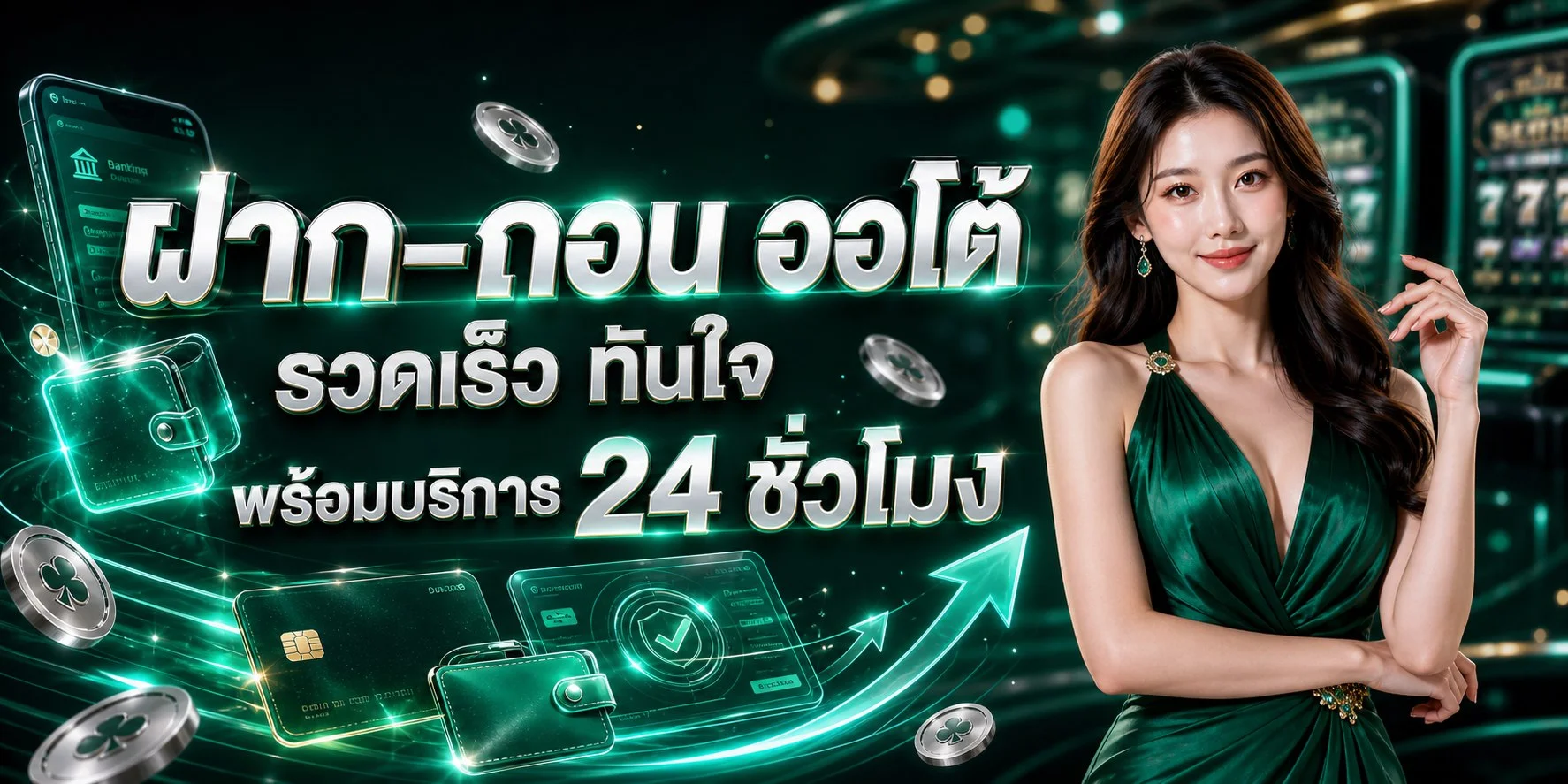 แบนเนอร์หน้าแรก FLOW888 แอปเกมมือถือ ดาวน์โหลดได้ทั้ง Android และ iOS